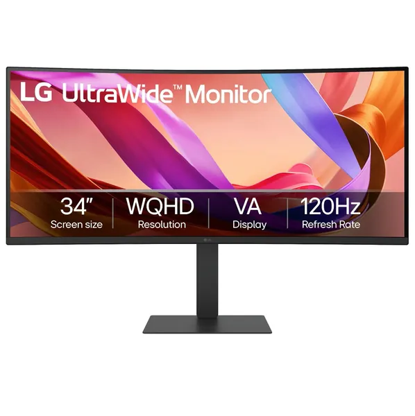 LG 34" UltraWide UWQHD 120Hz Monitor (34U62TB-B)