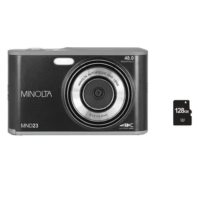 Minolta MND23 48MP Point-and-Shoot Digital Camera